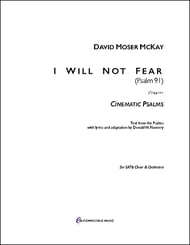 I Will Not Fear Score choral sheet music cover Thumbnail